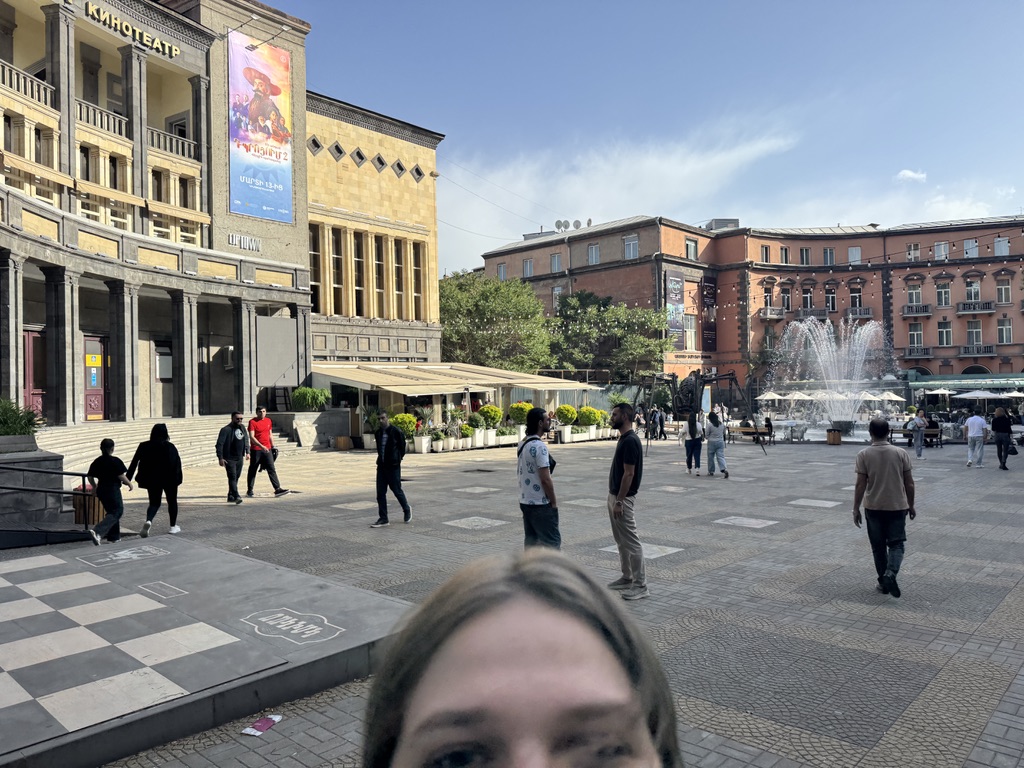 Beautiful moment in armenia